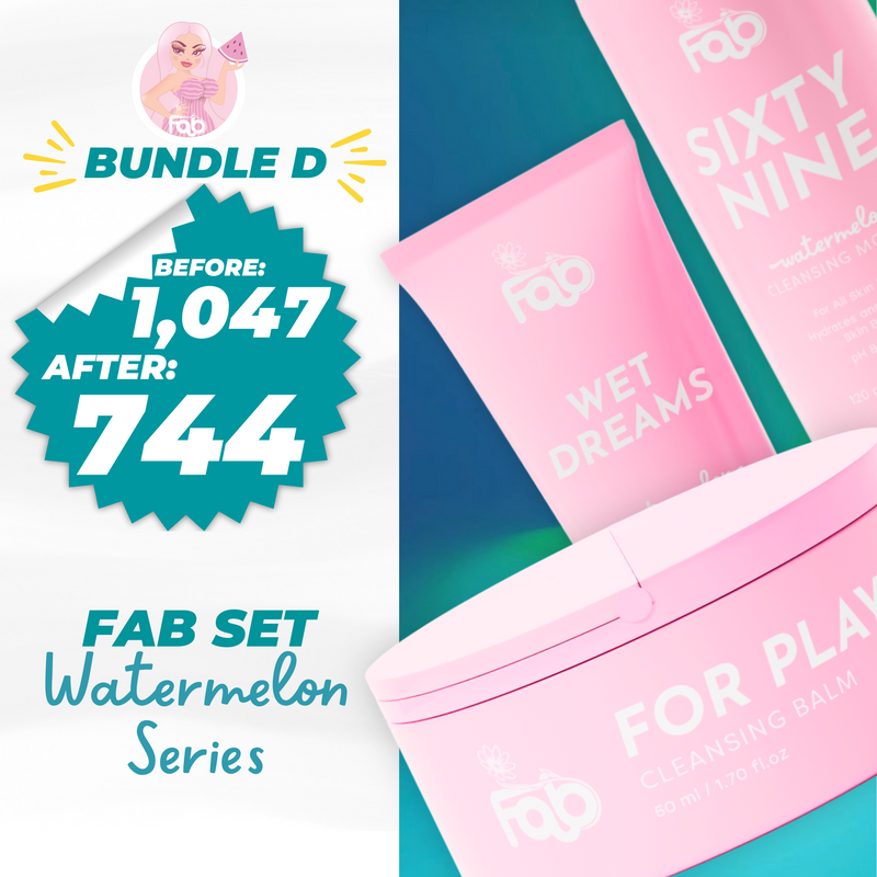 FAB Bundle Watermelon Series (CB+WD+CM)